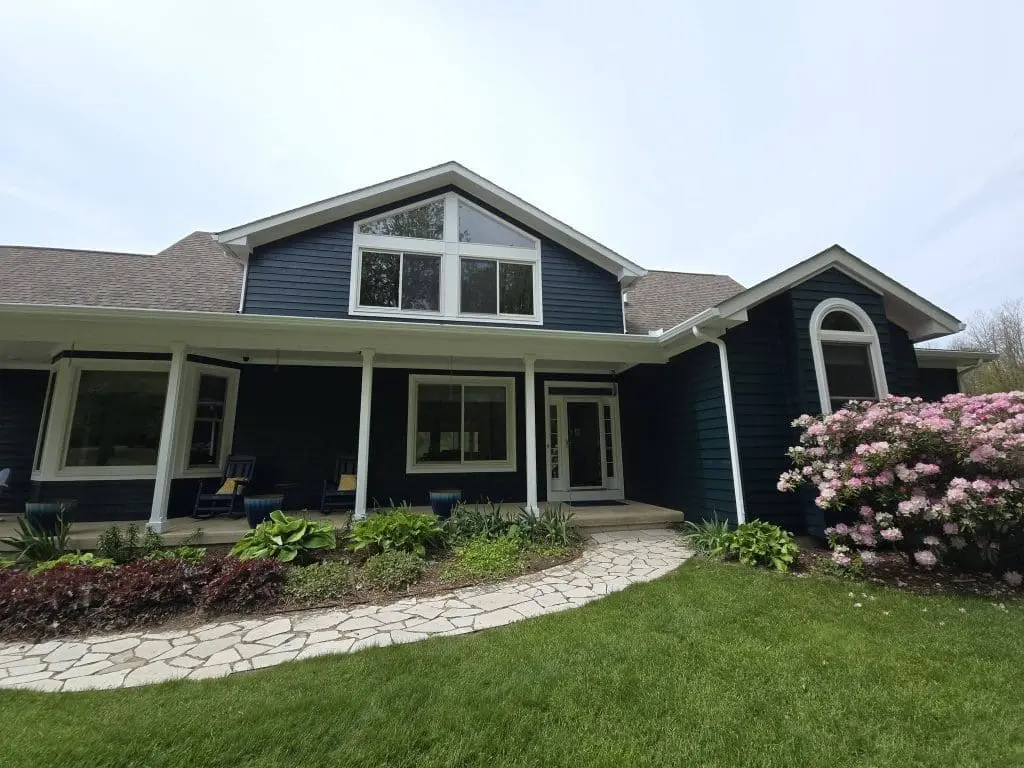 Professional exterior home painting services by Stahl Painting Company, providing durable and high-quality results in Granger, IN.