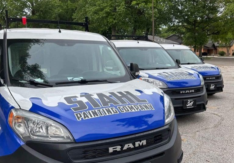 stahl painting branded vehicles